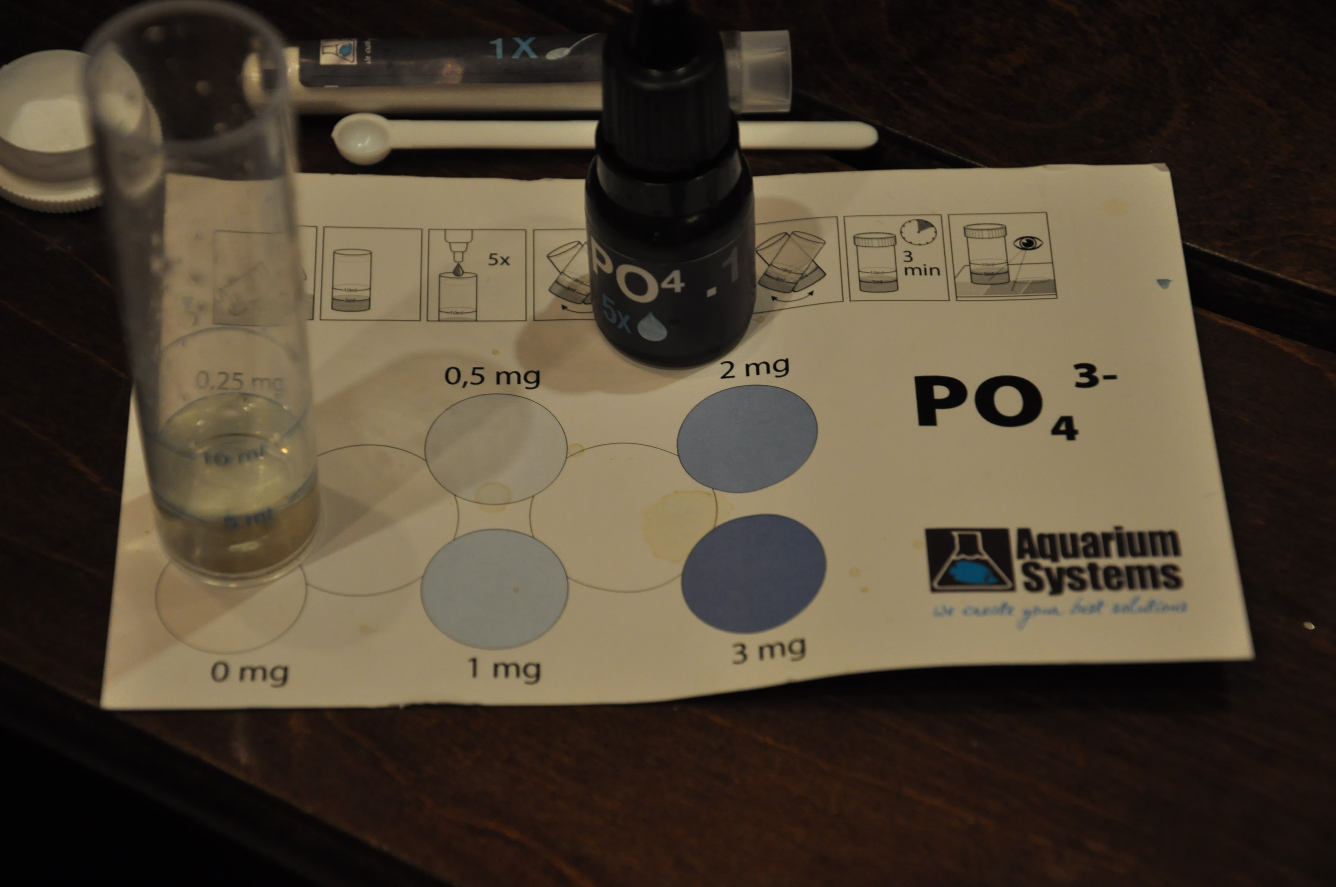 fosfaty test dlya akvariuma